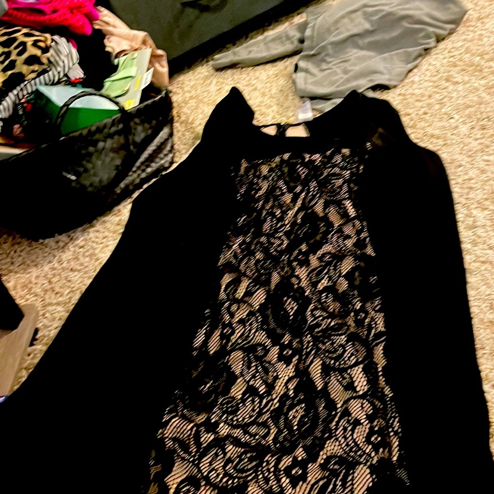 Black beautiful dress